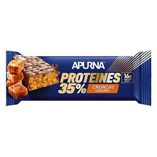 Barre Hyperprotéinée Crunchy Caramel 45g