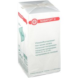 Nobatop® 8 Compresses en nontissé 10 x 10 cm