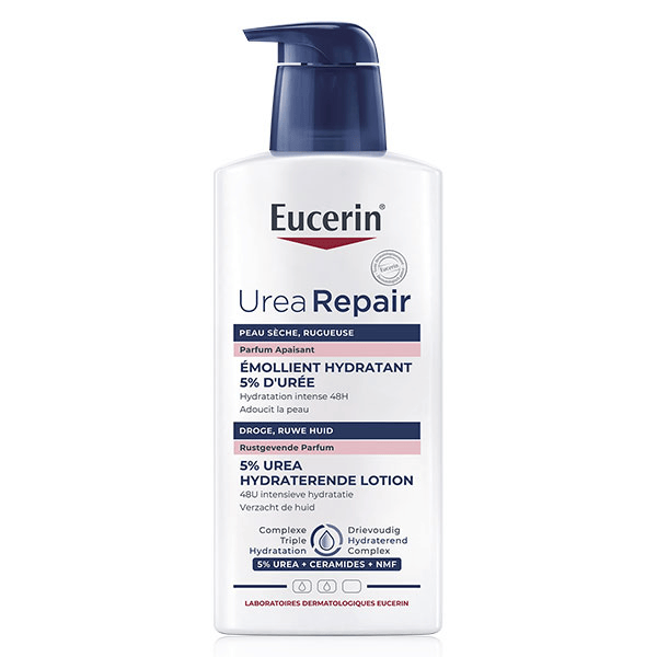 UreaRepair Plus Émollient 5% d'Urée Parfumé Peaux Sèches 400ml