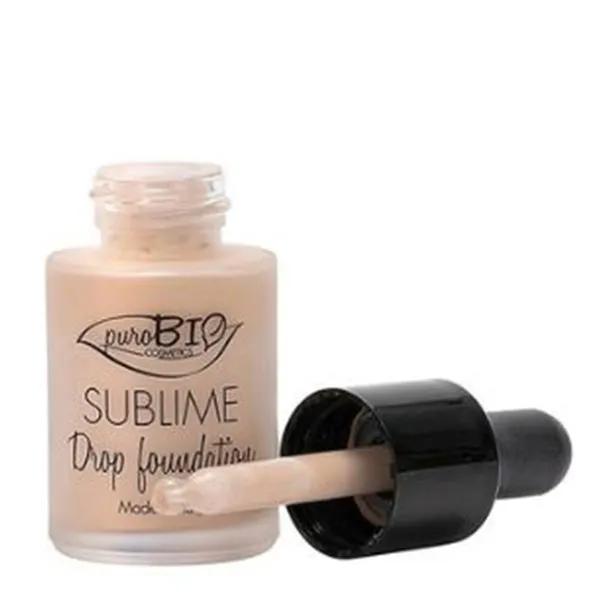 PuroBio Fond De Teint Foundation bio Sublime Drop 02  - 19g