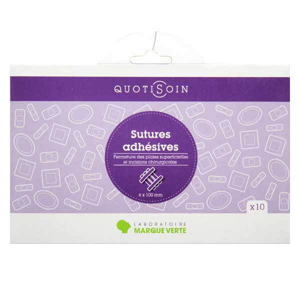 Quotisoin Suture Adhésive 10 unités