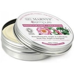 Shea Butter Beurre de karité à la rose musquée et au calendula Bio 100g