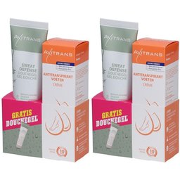 Antitranspirant Pieds + Gel Douche