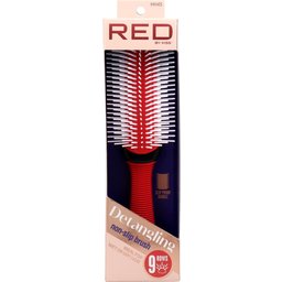 Detangling Non-Slip Brush Red 1ut