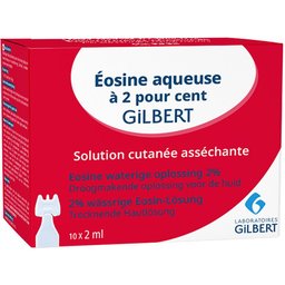 Eosine solution aqueuse à 2% stérile