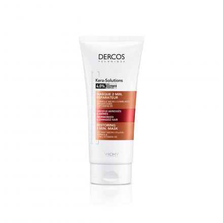 Dercos kera-solutions masque 2 en 1 réparateur tube 200ml