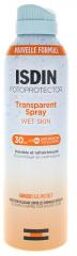 Fotoprotector Transparent Wet Skin Spray Crème Solaire Corps Spf30 250 ml - Flacon-Aérosol 250 ml
