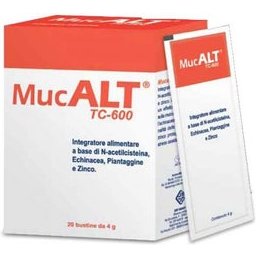 Mucalt TC 600 Sachets 20x4g