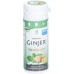 Ginjer – Chewing-gum gingembre menthe sans sucre