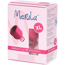 Merula Coupe menstruelle Rose framboise XL
