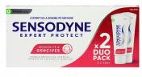 Expert Protect Sensibilité & Gencives Dentifrice Double Protection Intensive Lot de 2 x 75 ml - Lot 2 x 75 ml