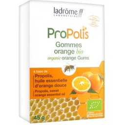 Ladrôme Propolis Gommes à l'Orange Bio 45g