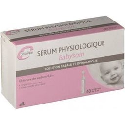 Babysoin Sérum Physiologique 40 unidoses