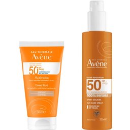 Pack Fluido SPF50+ Color 50ml + Spray Invisible SPF50 200ml