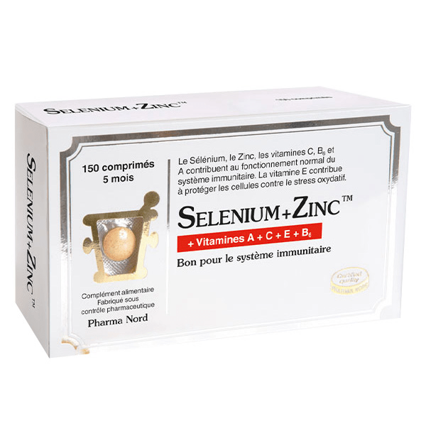 Sélénium Zinc 150 comprimés