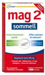 Sommeil Libération Prolongée 30 Comprimés - Boîte 30 comrpimés