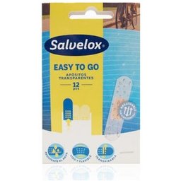 Salvelox Easy To Go Apósito Adhesivo Transparente 12uds