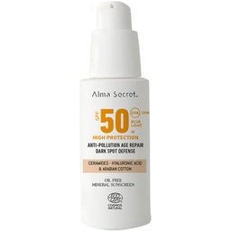 Crème Solaire Visage avec Couleur Spf50 Sable 50ml