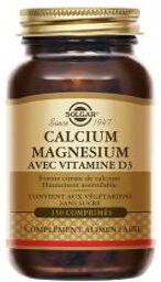 Calcium Magnesium Zinc 180 Comprimés - Flacon 150 comprimés