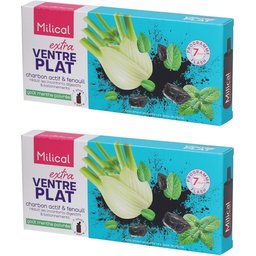 Milical Extra Ventre Plat Charbon actif