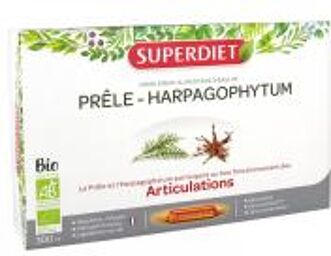 Prêle Harpagophytum Bio 20 Ampoules - Boîte 20 ampoules de 15 ml