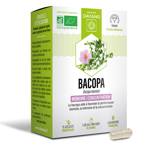 Bacopa Bio 15 gélules