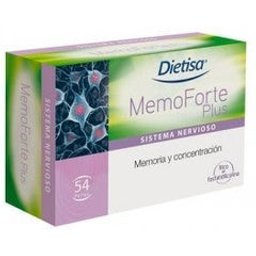 Dietisa Memoforte Plus Système Nerveux 54 perles