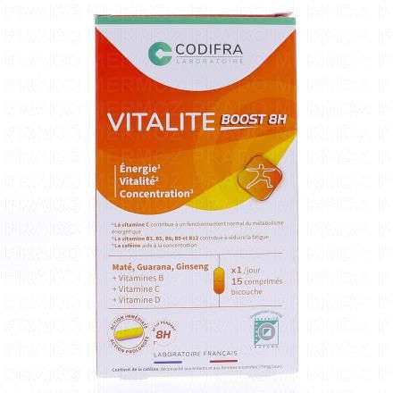 Vitalité boost 8h x15 comprimés