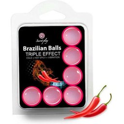 Set 6 Boules Brésiliennes Triple Effet