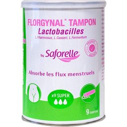 Florgynal Tampon Probiotico Regular X9 100uds