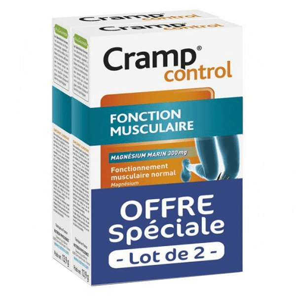 Physcience Cramp Control Lot de 2 x 30 gélules