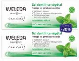 Duo Gel Dentifrice Végétal - 2 X 75 ml - Lot 2 x 75 ml