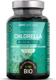 Chlorella Bio - 300 mg - 180 gélules végétales