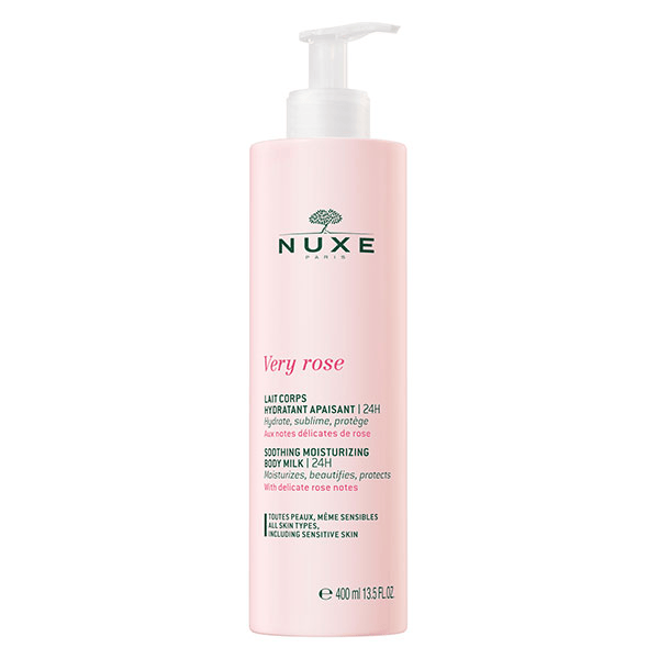 Very Rose Lait Corps Hydratant Apaisant 24H