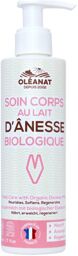 Oléanat Soin corps au lait d'ânesse biologique 200ml - Lait corps bio peaux sensibles