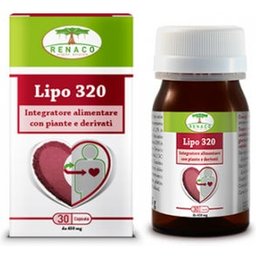 Lipo 320 Supplément Cholestérol 30 Capsules