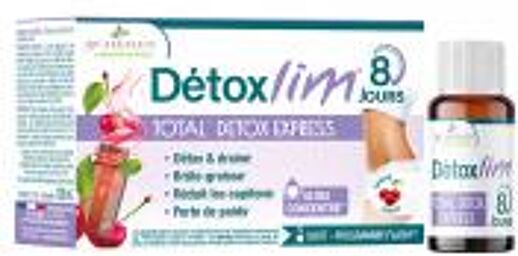 Détoxlim Total Detox Express 8 Shots - Boîte 8 shots de 15 ml