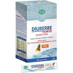 Diurerbe Forte ananas Pocket Pocket Drink 24 sachets