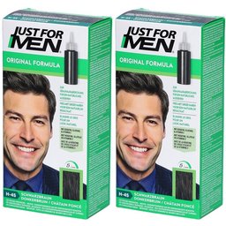 Just FOR MEN Shampooing Colorant Brun moyen