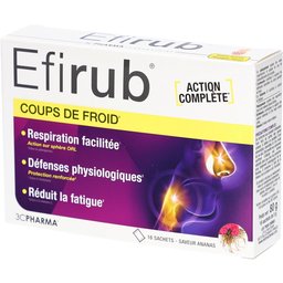 3C Pharma Efirub Saveur Ananas