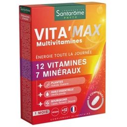 Vita'Max Multivitamines 30 Comprimés