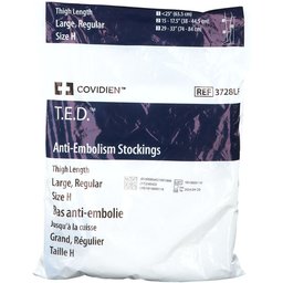 Covidien™ T.e.d™ Bas anti-embolie Cuisse L Régulier Taille H Blanc