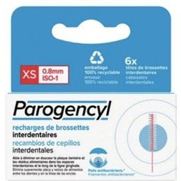Brosse interdentaire de rechange Taille XS 6uts