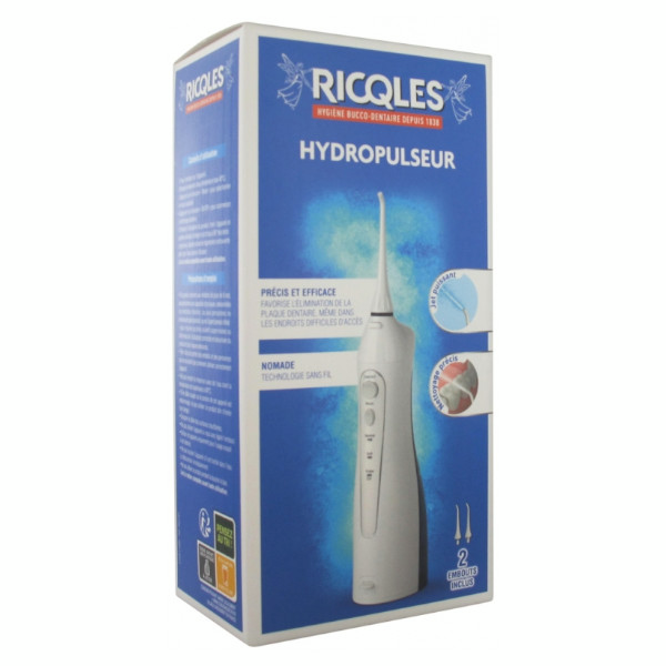 Hydropulseur + 2 Embouts Rechargeables