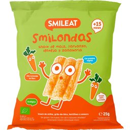 Smilondas Snack Ecológico de Zanahoria 25g