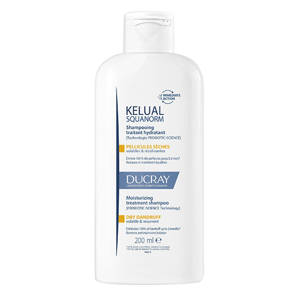 Kélual Squanorm Shampooing traitant Pellicules sèches 200ml