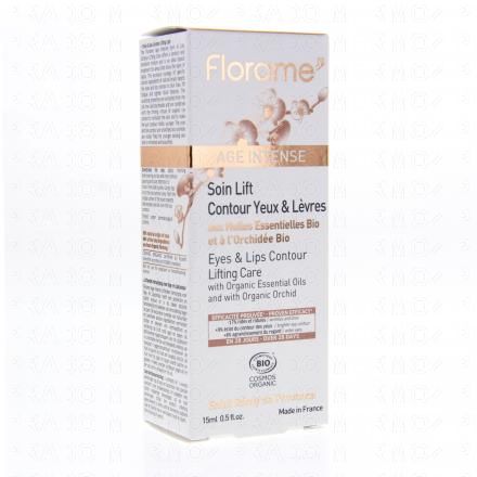 Age Intense Soin Lift contour yeux et lèvres bio 15ml