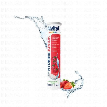 Hydrink Junior Arôme Fraise x20 Comprimés Effervescents
