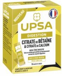 Citrate de Betaine & Citrate de Calcium Sachets-Doses - Boîte 10 sachets