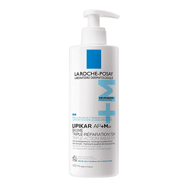 Lipikar Baume AP+M Triple-Réparation Anti-Grattage Hydratant - 400ml
